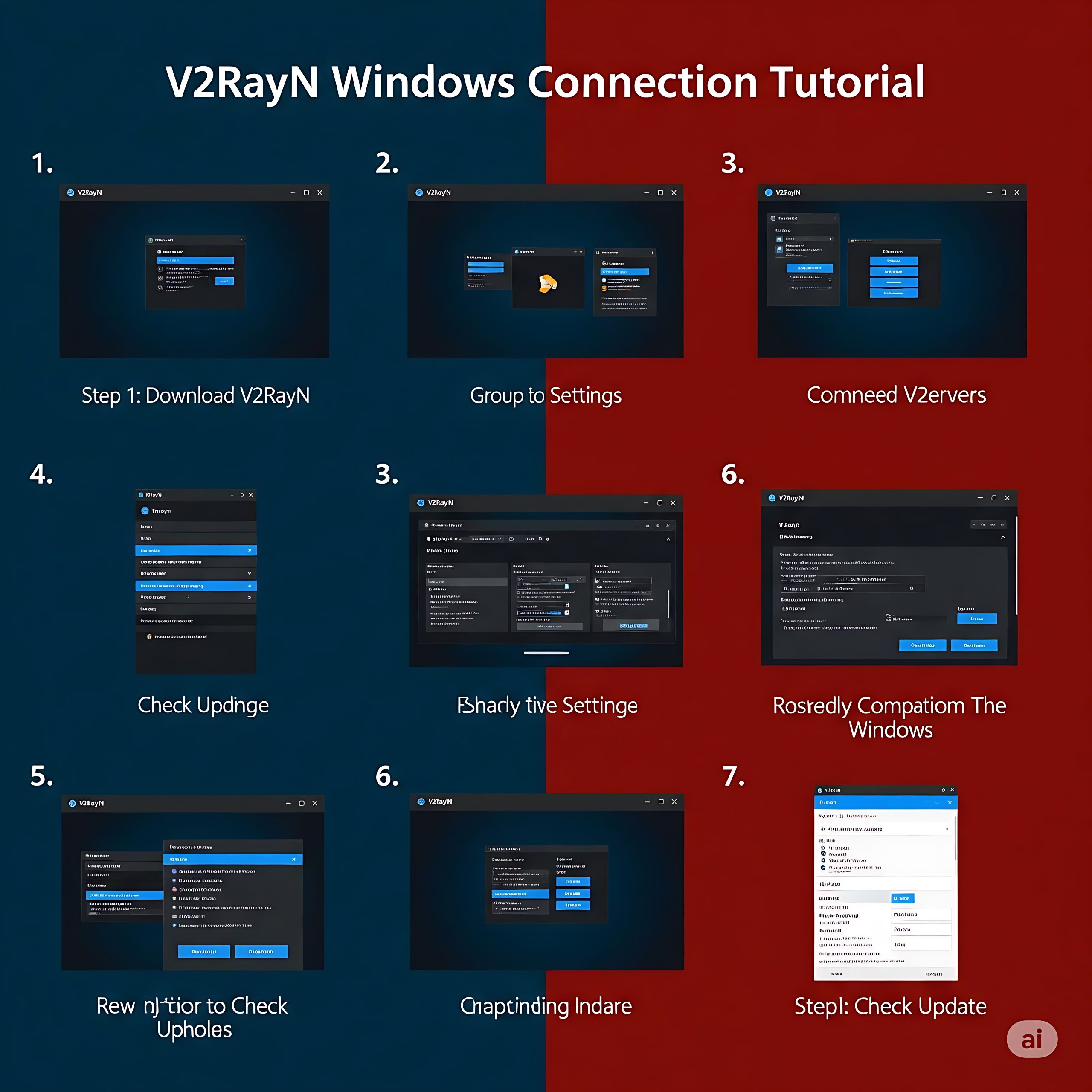 V2RayN Windows connection
