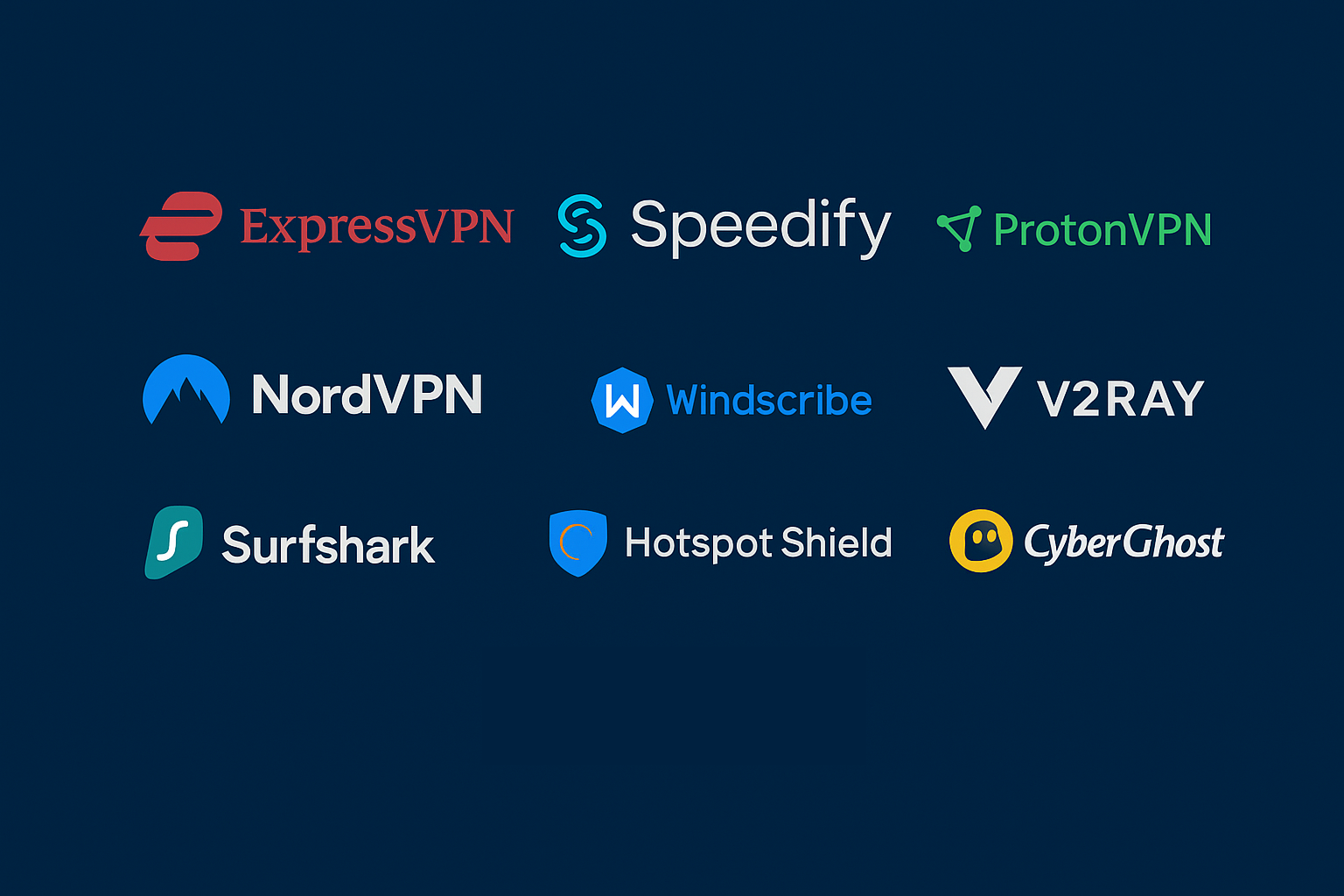 v2ray-express vpn-windscribe-vype-nord-surfshark